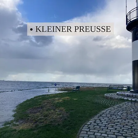 Haus Krabbe Fuer Kurzaufenthalt Und Geschaeftsreise, Zwischen Bremerhaven Und Cuxhaven דירה