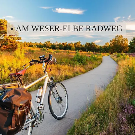 Apartment Haus Krabbe Ohne Kueche, Fuer 1-2 Personen, Doppelbett, Zentral Gelegen Zwischen Cuxhaven Und Bremerhaven, Hunde Kostenfrei Willkommen, Kostenfreier Parkplatz *