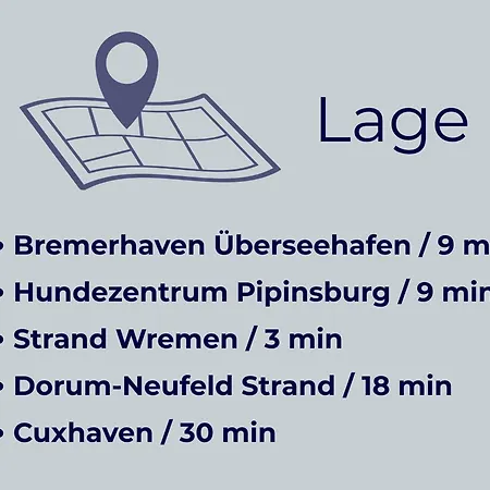 Haus Krabbe Fuer Kurzaufenthalt Und Geschaeftsreise, Zwischen Bremerhaven Und Cuxhaven וורמן